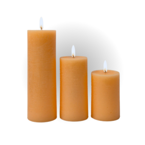 נר Classic Trio Pillars